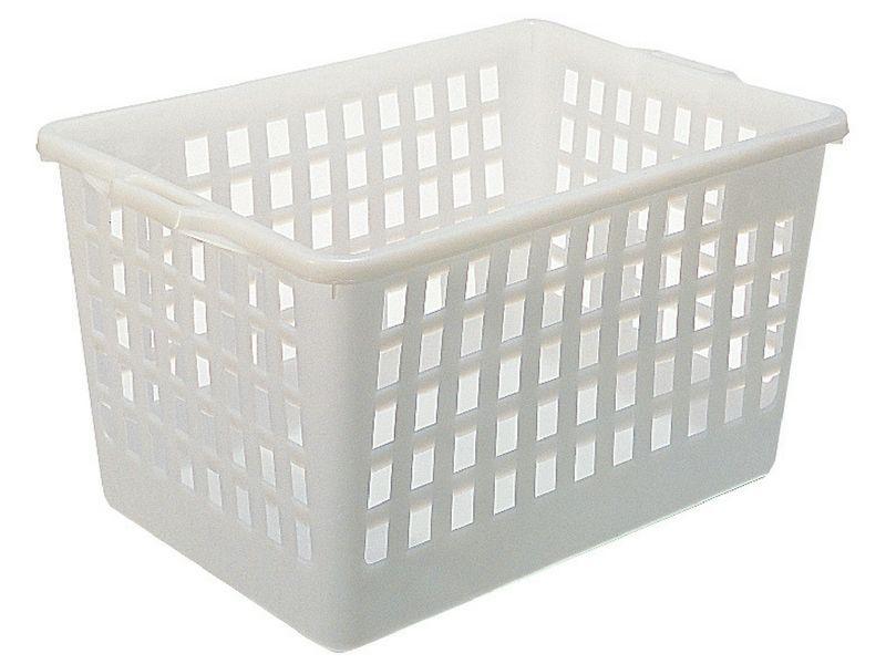 Nestable crates closed bottom and perforated walls from 40 to 100 lt