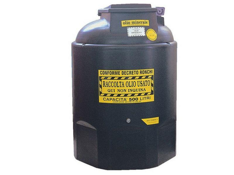 Ecoil, oil used containers - 500 lt