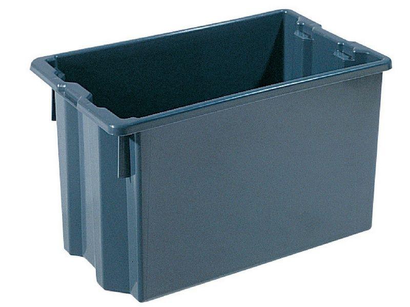 Stackable and nestable closed bottom and walls from 25 to 90 Lt