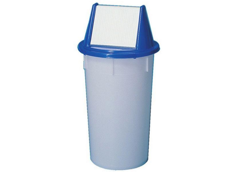 Bin with floating lid