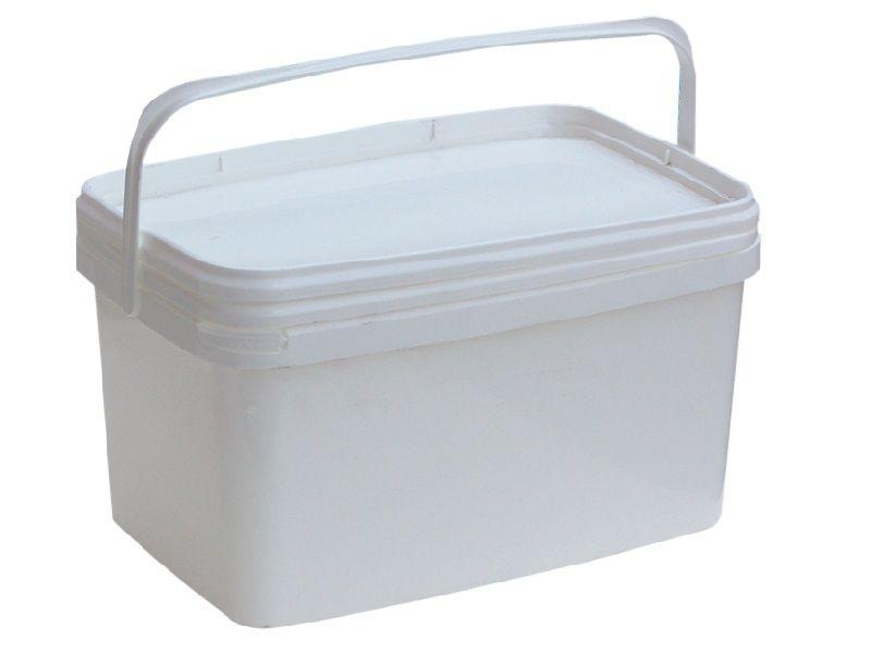 Tamper proof buckets - rectangular based