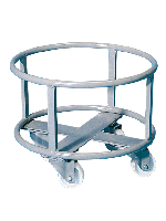 painted iron trolley 