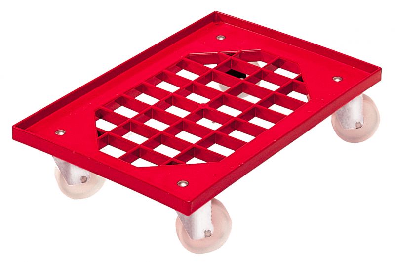 trolley in ABS, perforated surface