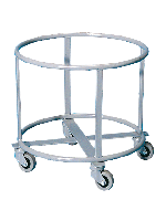 painted iron trolley