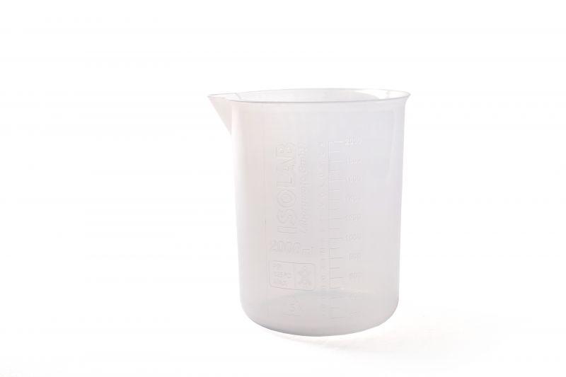 Plastic beakers