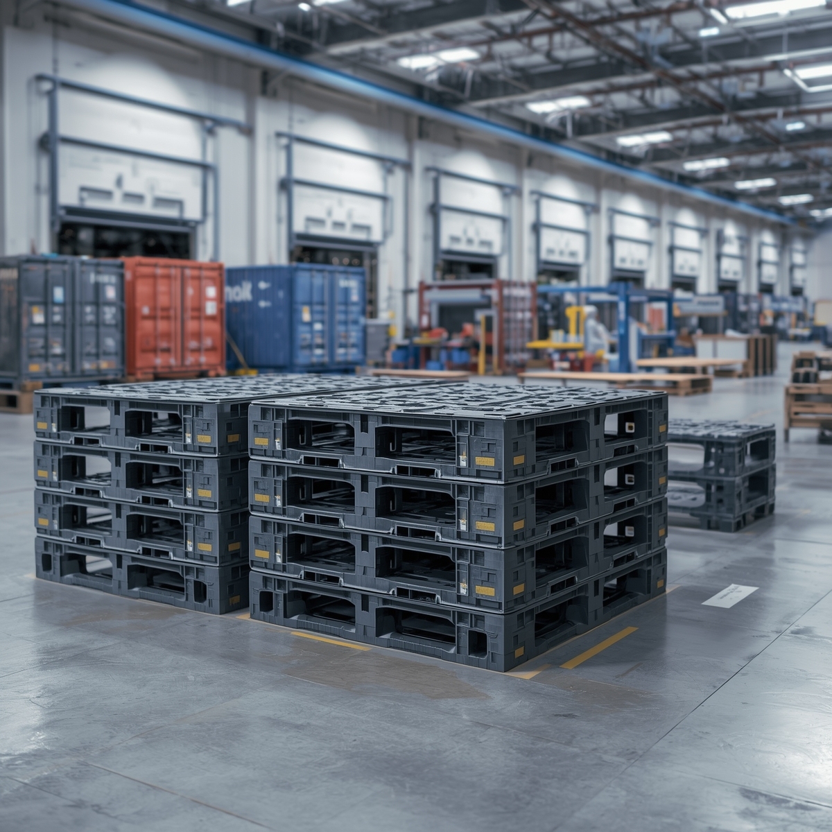 Pallet in plastica per le esportazioni: affidabilità logistica e conformità internazionale