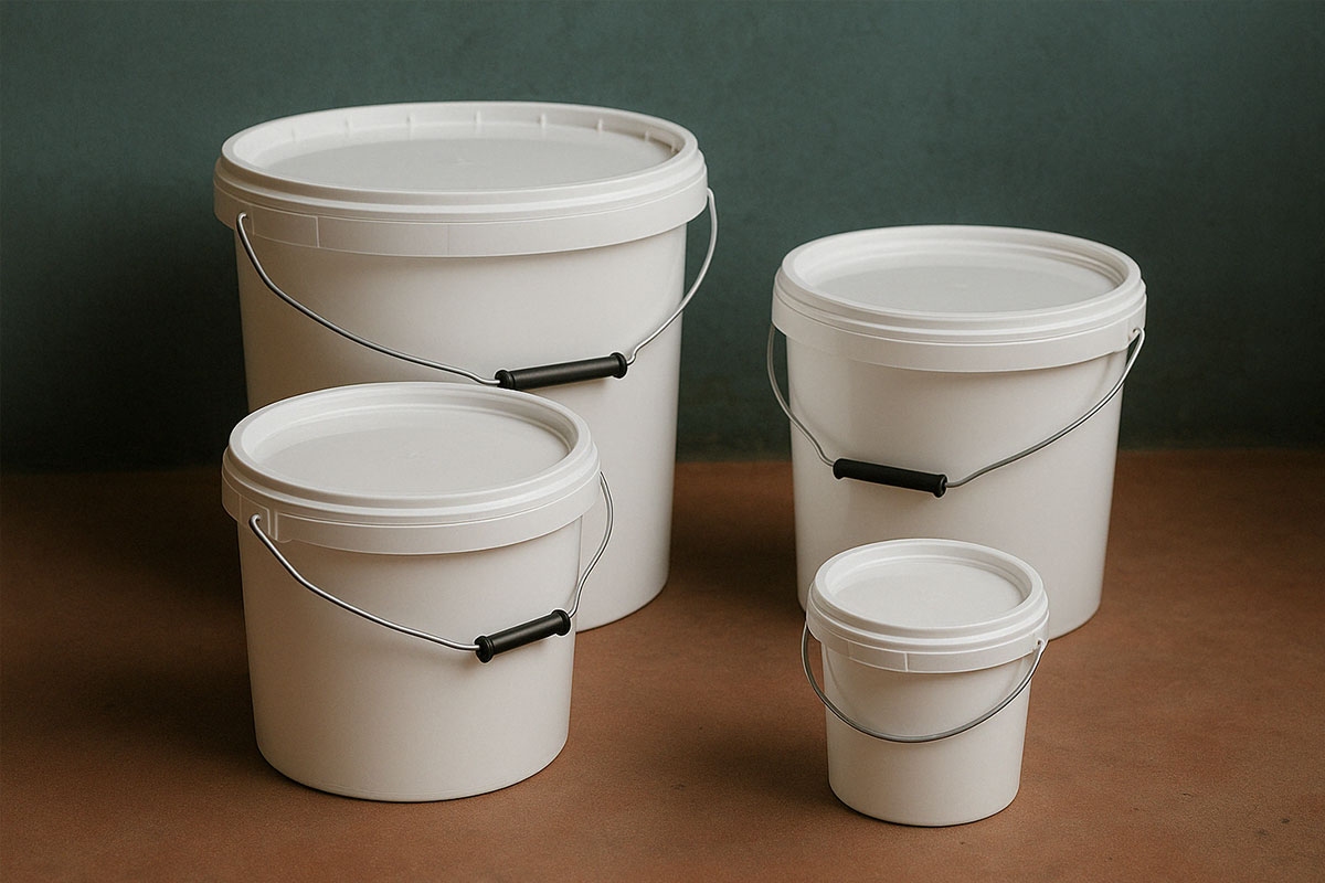 Secchi in plastica per alimenti e cosmetici: igiene, sicurezza e conformità